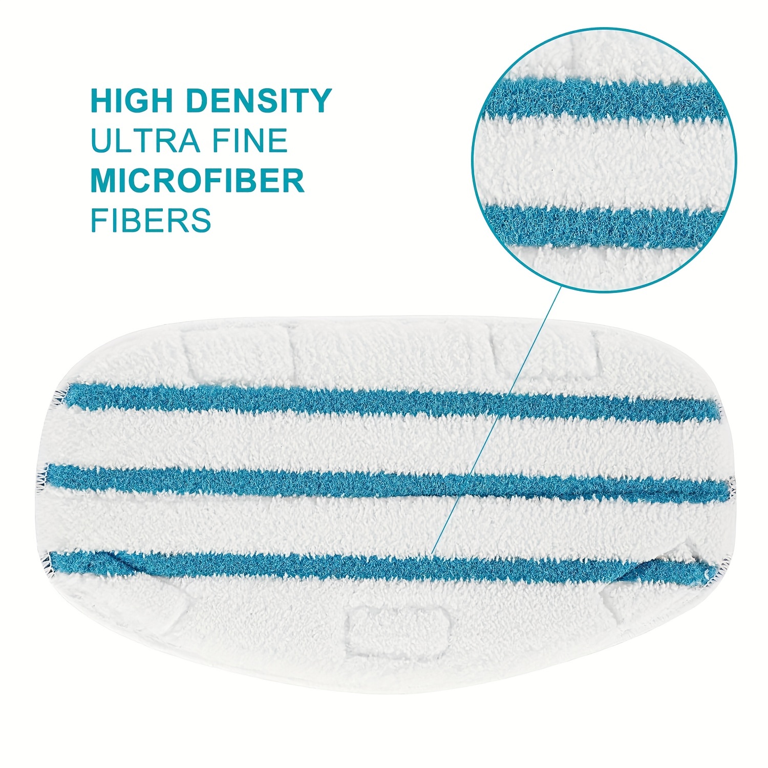 Black+Decker Steam Mop Ultra-absorbent Replacement Pads (2 Pack