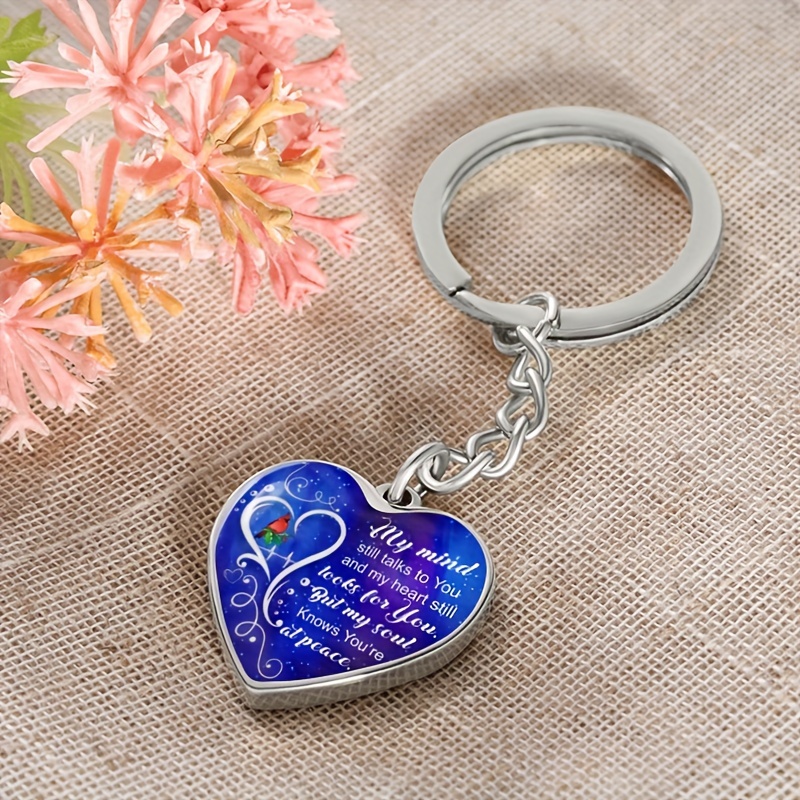 Heart Shape Heart Keychain For Car Bird Heart Shaped Keychain Alloy Key Chain Ring Bag Temu Germany