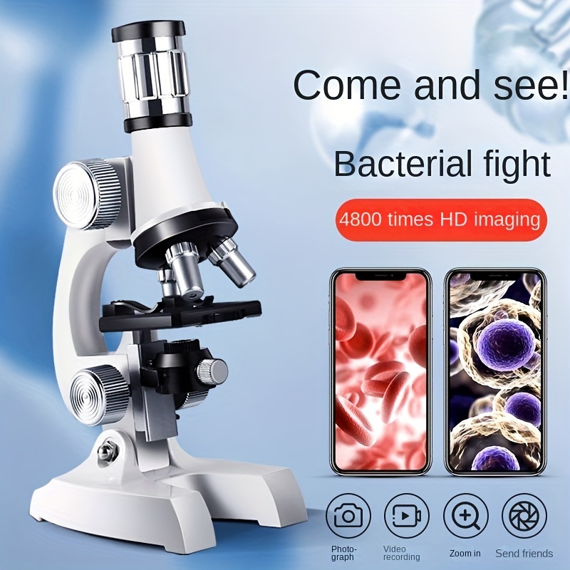 Microscope pour enfants jouets science éducative jouets microscope  biologique HD
