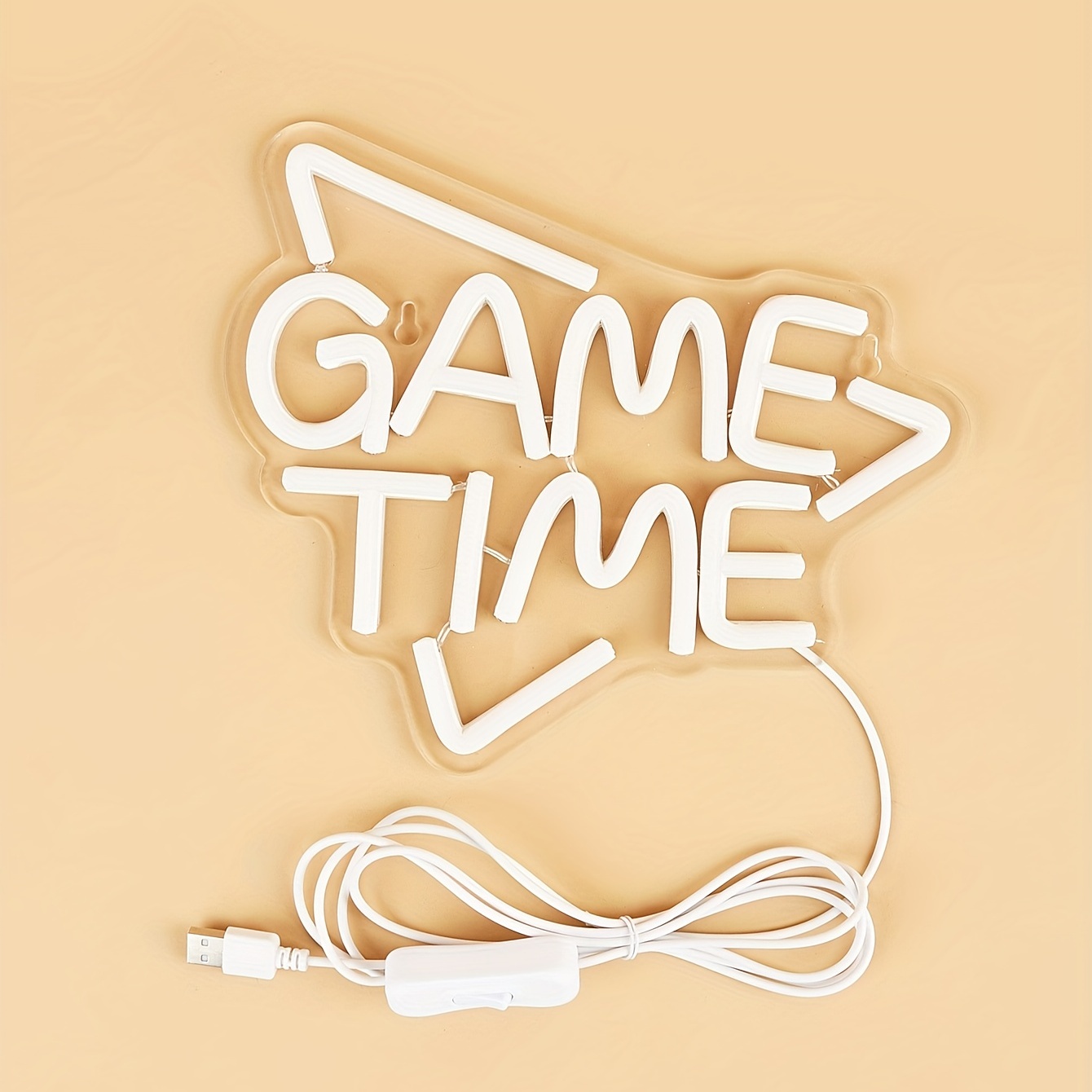 Game Time Led Neon Sign Usb Powered Led Neon Light - Temu Philippines