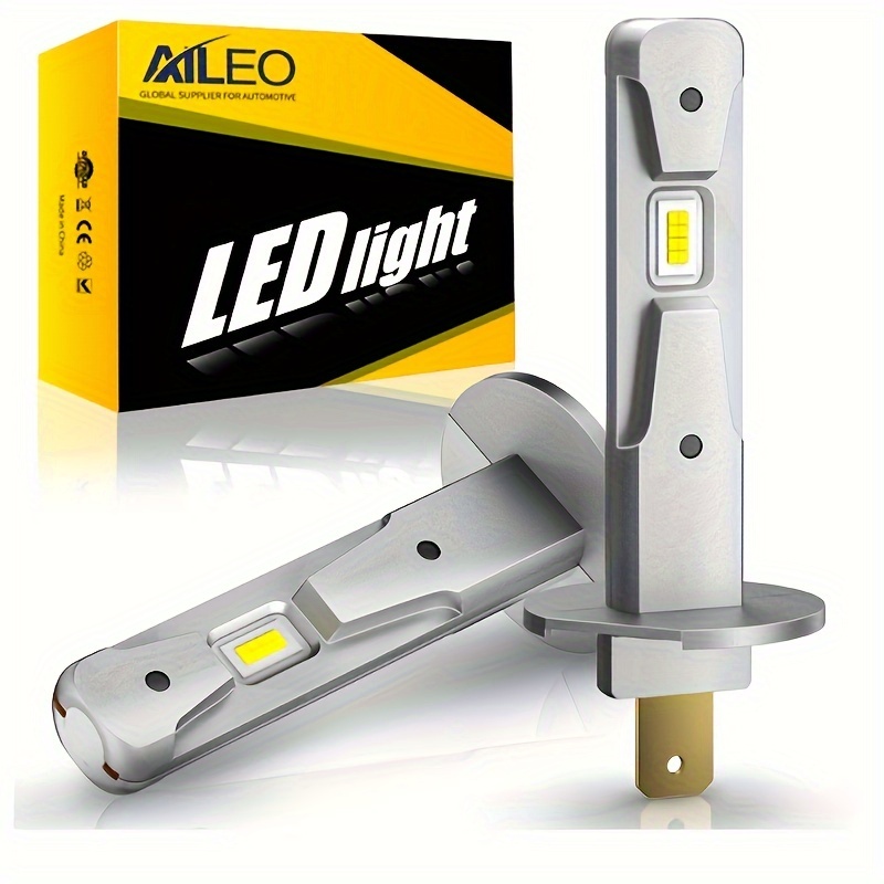 Aileo 2 Stück H11 Led scheinwerferlampen H8 H9 30000lm 600% - Temu
