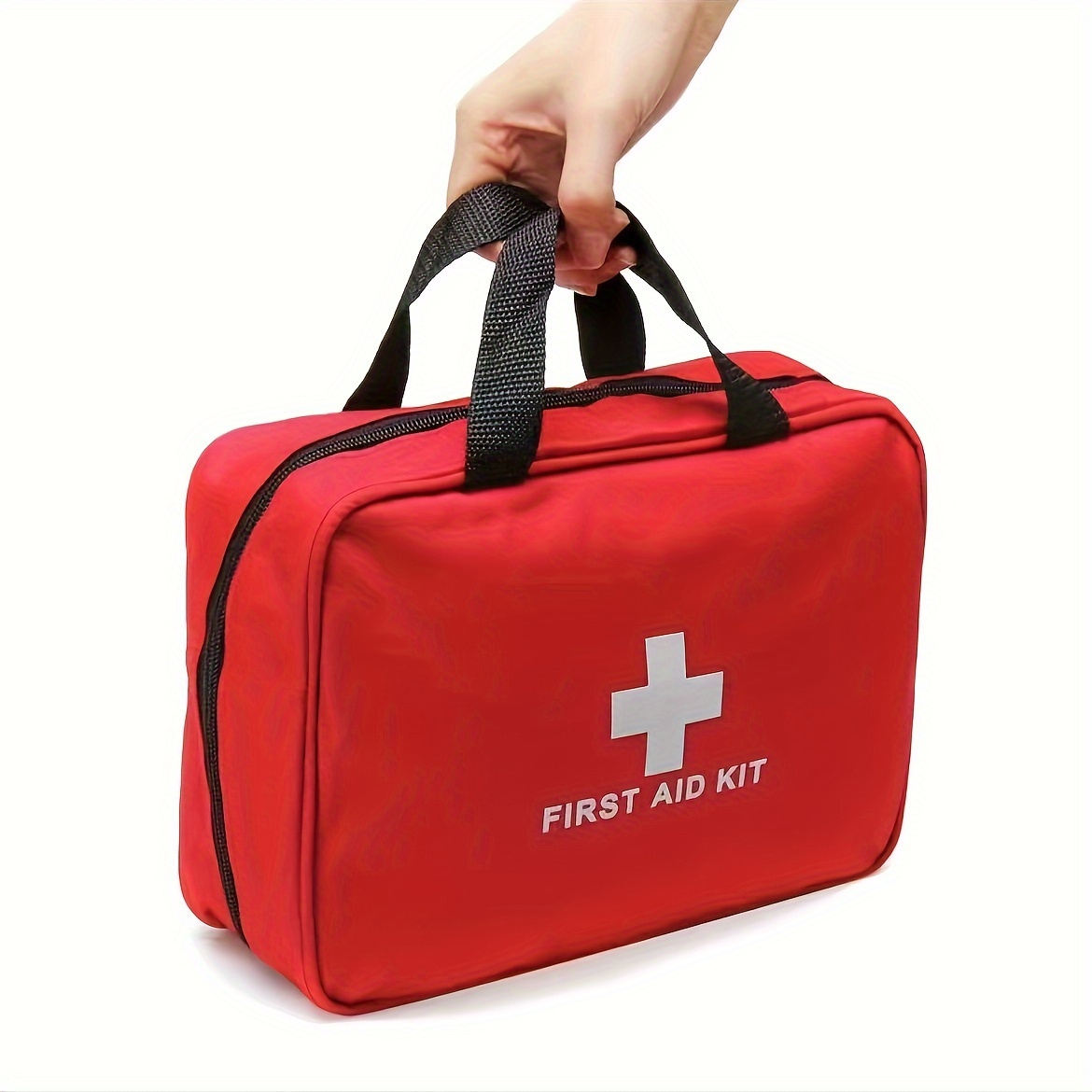 1pc First Aid Kit, Camping Travel Car Portable First Aid Kit Medical Kit,  Health Box, Outdoor Adventure Multi-purpose Emergency Supplies Bag And Basic