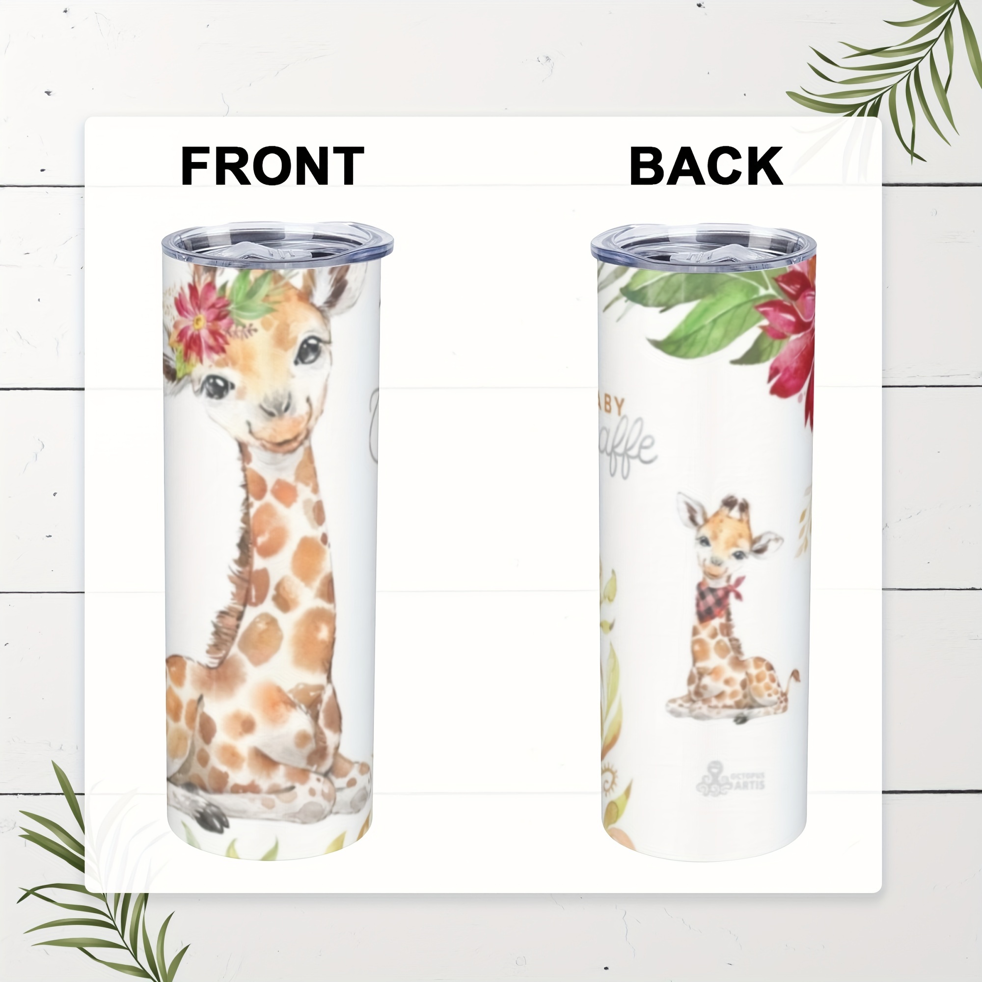 Giraffe Wine Tumbler – ZooTampa