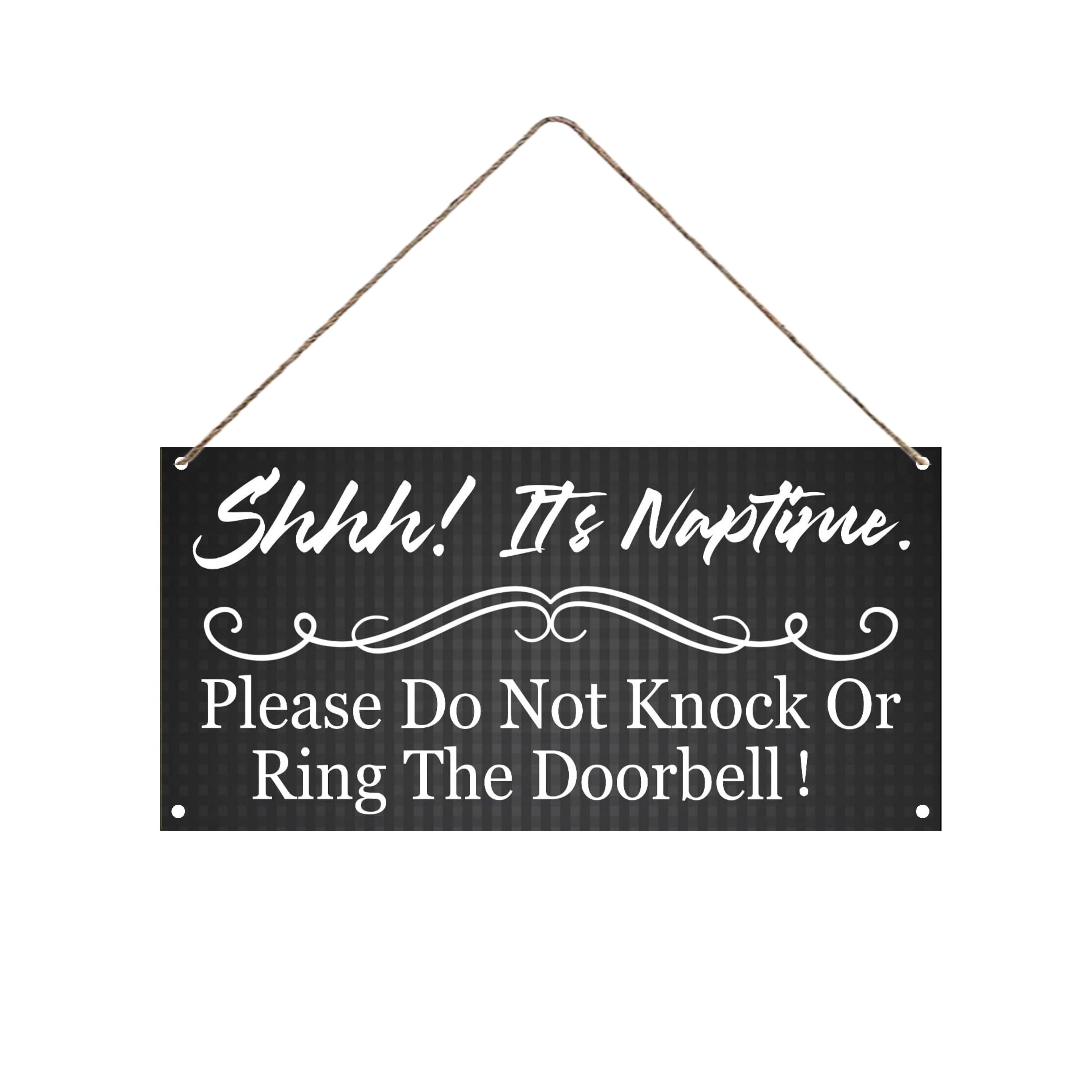 1pc Working From Home Sign Do Not Knock Or Ring Doorbell - Temu