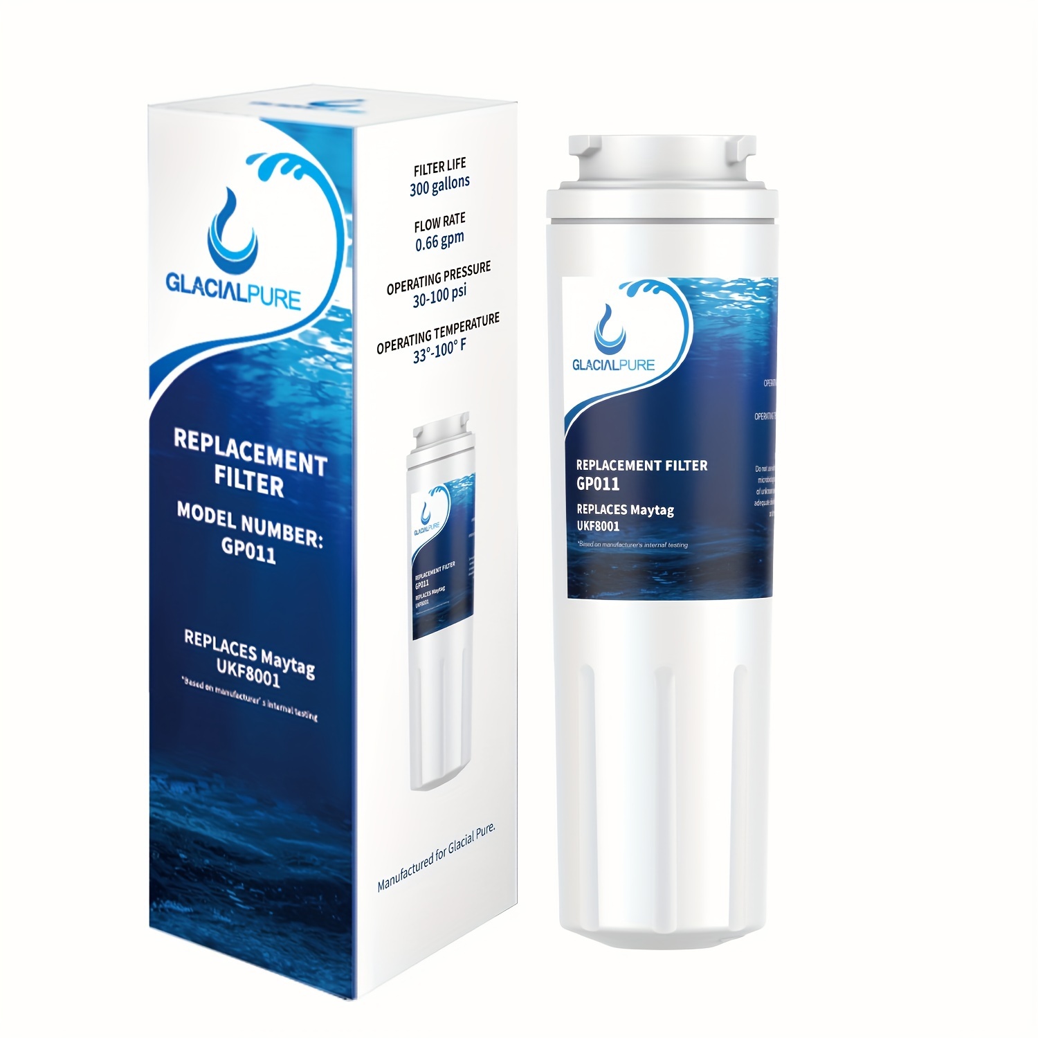 Ukf8001 Refrigerator Water Filter Replacement Compatible - Temu