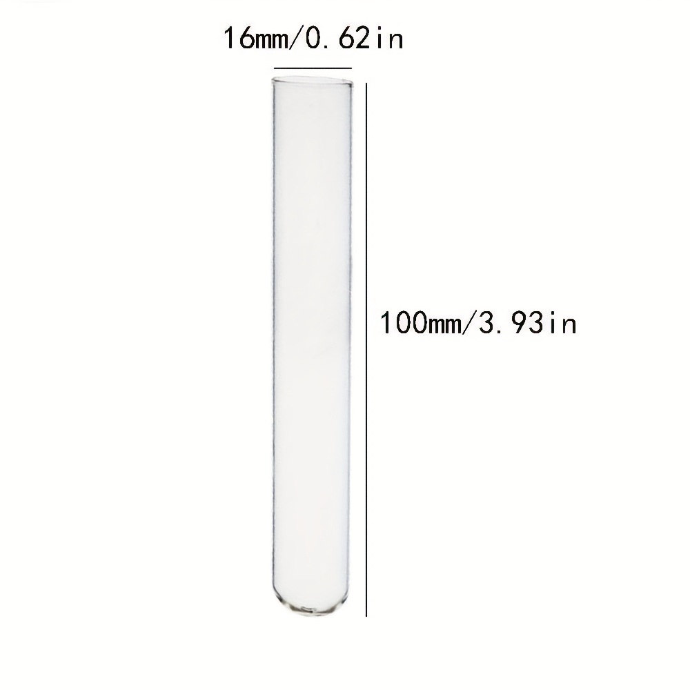 50 Pezzi Provette Plastica Trasparente 10 Ml/16 Ml Coperchi - Temu Italy