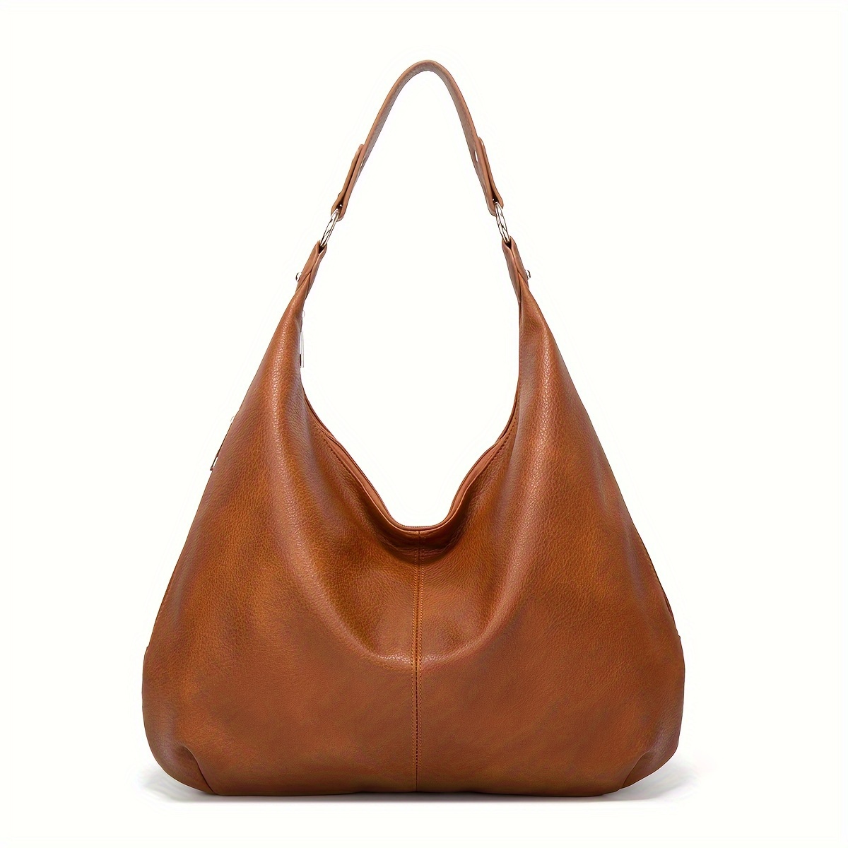vintage vegan hobo bag retro large capacity shoulder bag womens fashion handbag purse