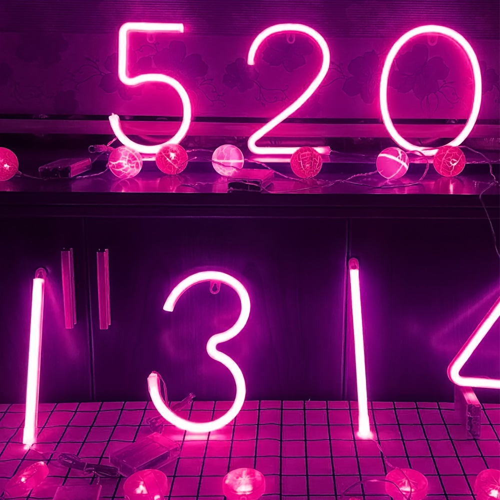 Ps Neon Sign Light Letter Shape Neon Sign Led Neon Sign Temu