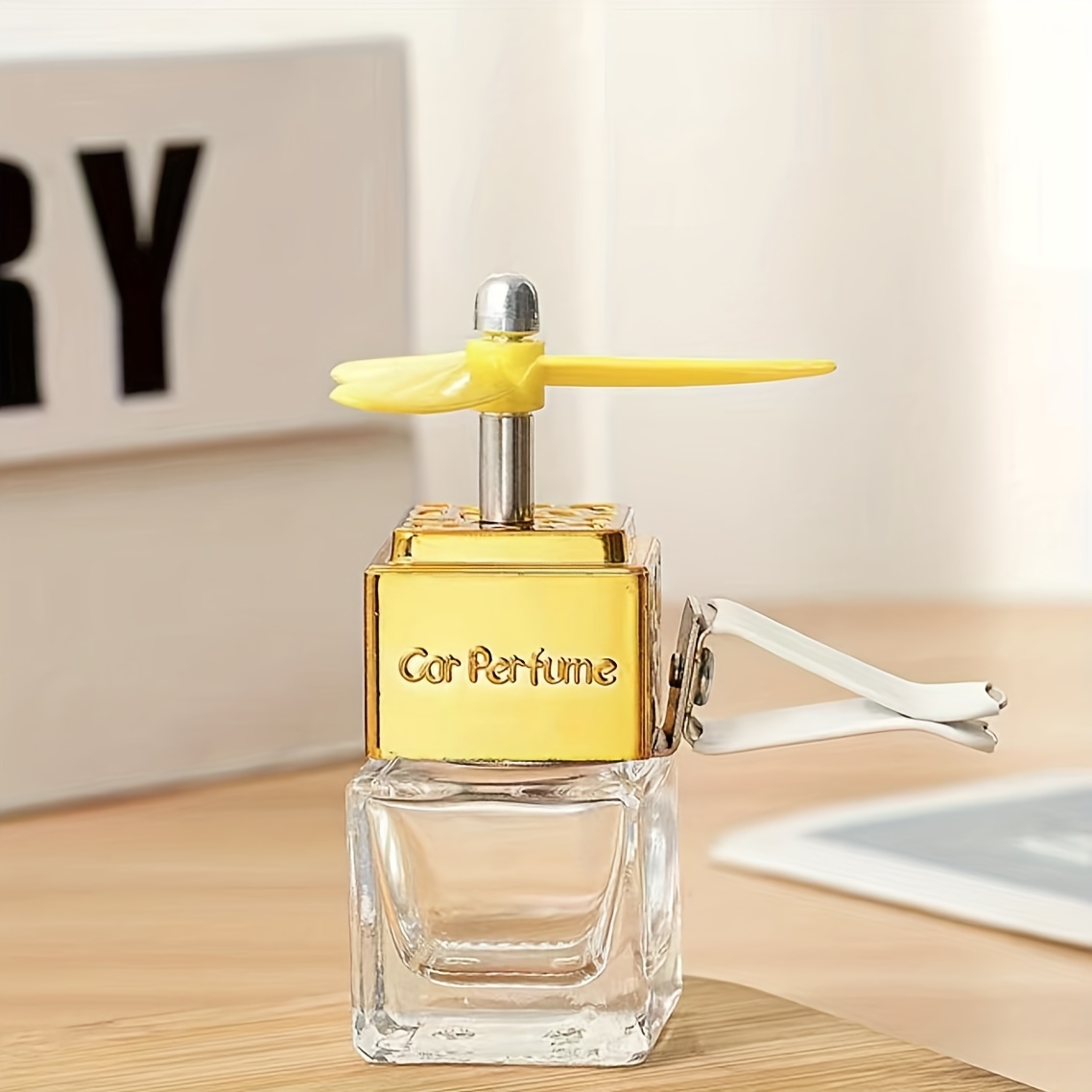 10pcs Auto Hängende Glasflasche Leeres Parfüm Aromatherapie