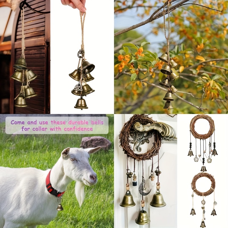 Cow Bells Noise Makers Farm Cow Grazing Bell Farm Animal Loud Bell Durable  Goat Collar Pet