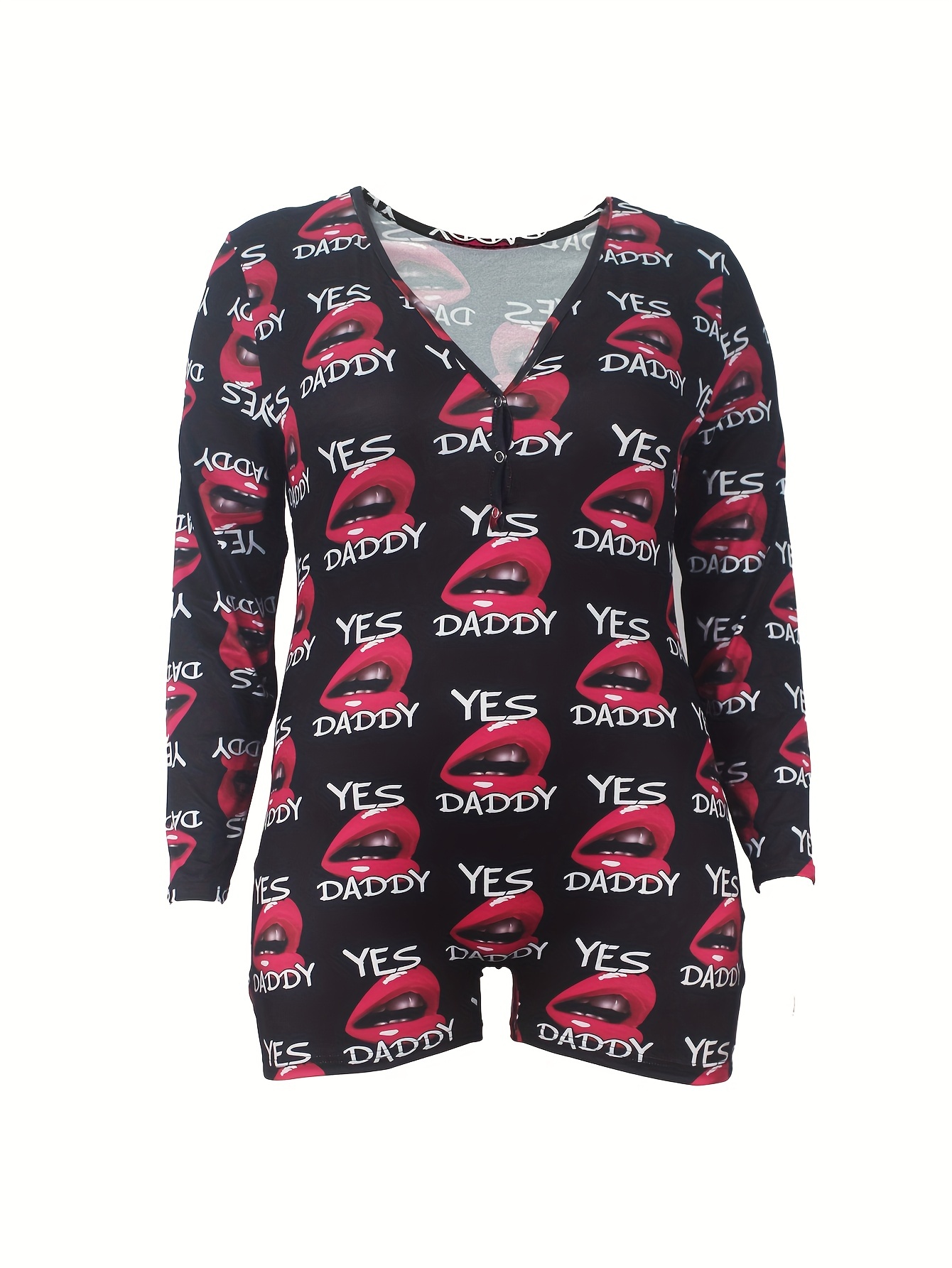 Yes daddy pajama online romper