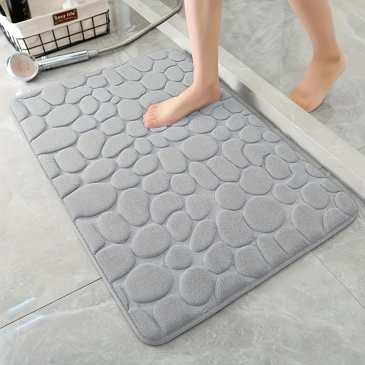 Memory Cotton Bathroom Floor Mats, Absorbent Door Mats, Bathroom Doorstep  Mats, Non Slip Shower Mats, Bathroom Floor Mats, Non Slip Washable  Carpets,for Occupational And School And Hotel Use - Temu