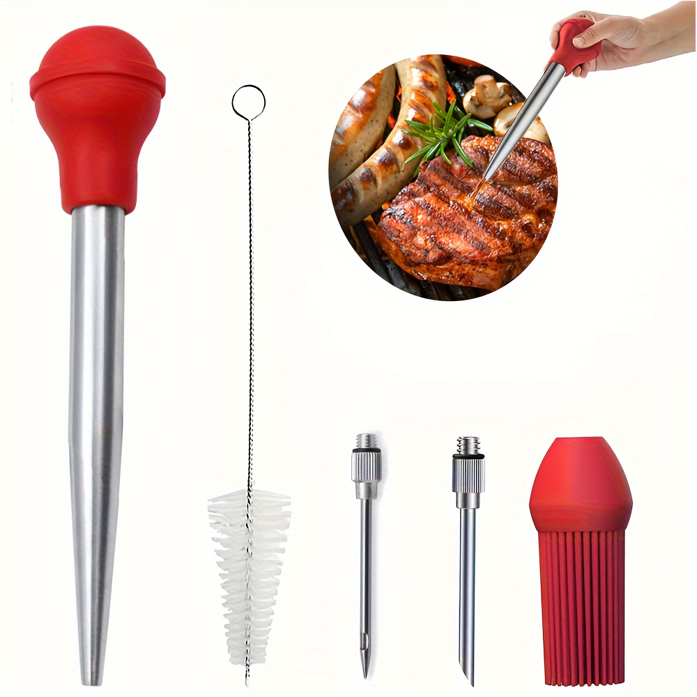 Stainless Steel Turkey Baster with Infusing Tip