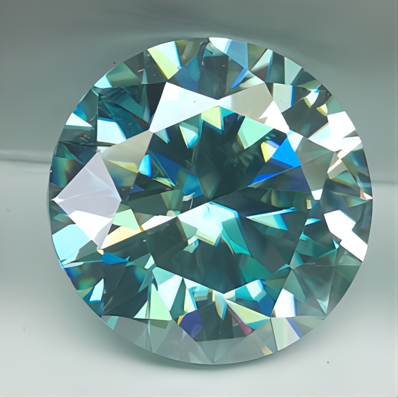 モアッサナイト10カラットダイヤモンド ルース - 素材/材料