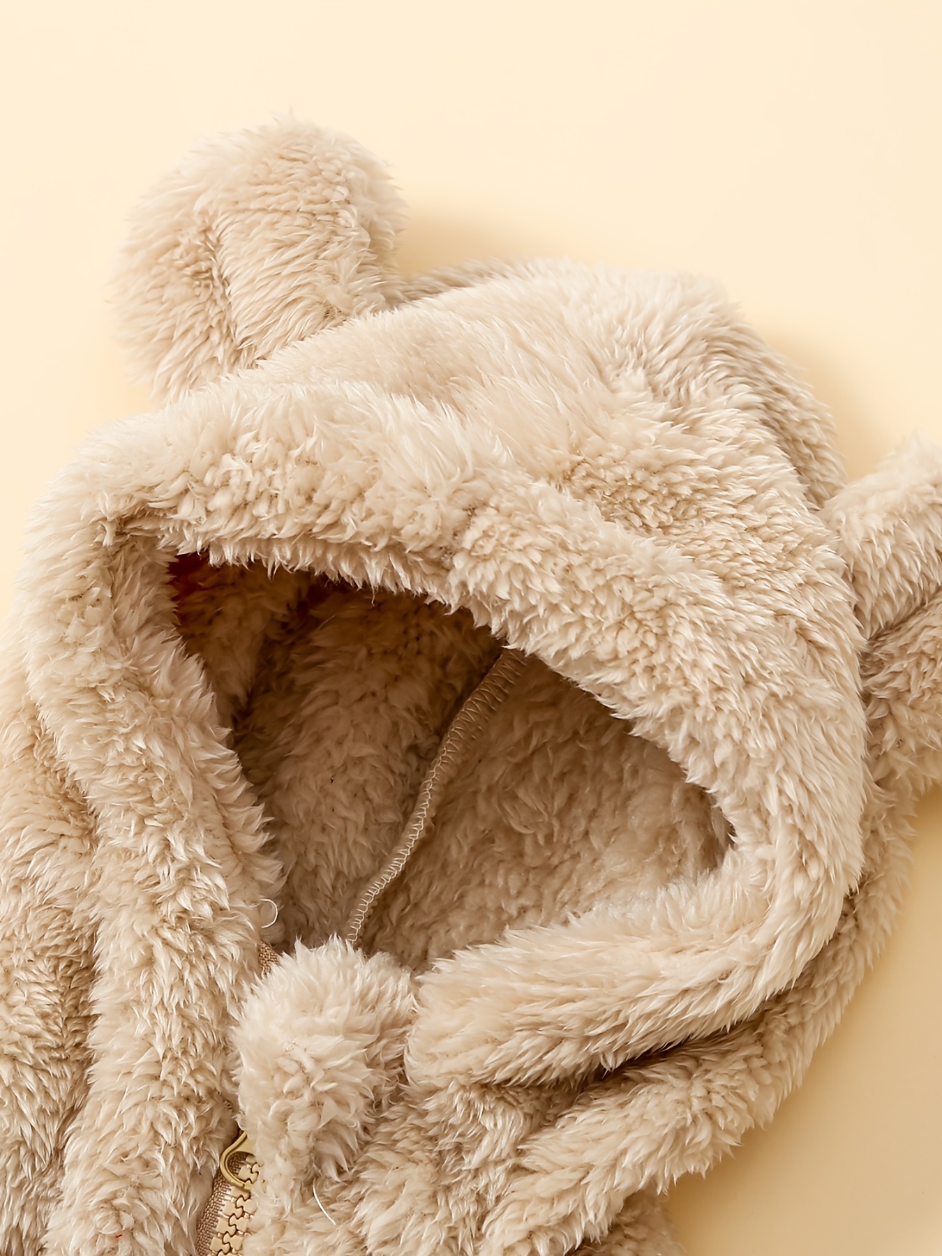 Unisex Babies Fleece Coat Little Baby Boy Girls Cute Bear - Temu