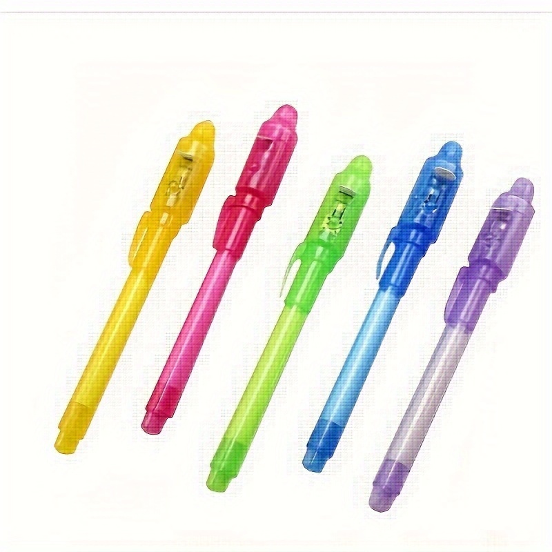1/2/5PCS Invisible Ink Pen Novelty Ballpoint Pens New Office