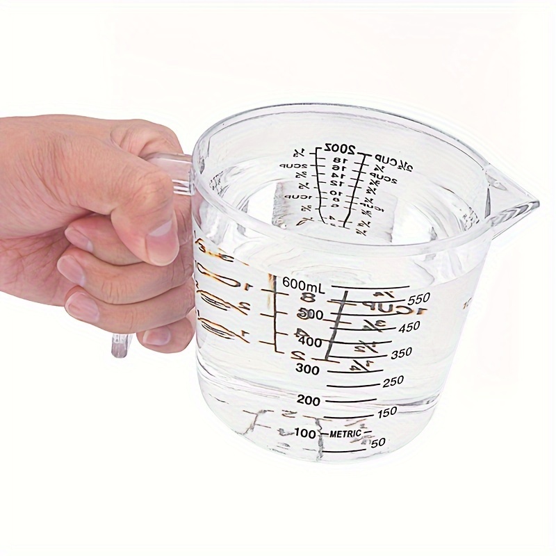 Measuring Cup, Plastic Liquid Measuring Cups, Kitchen Liquid Measuring Cups,  Multifunction Rice Measuring Cup For Baking Cooking, Essential Kitchen  Tools, Kitchen Stuff, Cheap Stuff - Temu