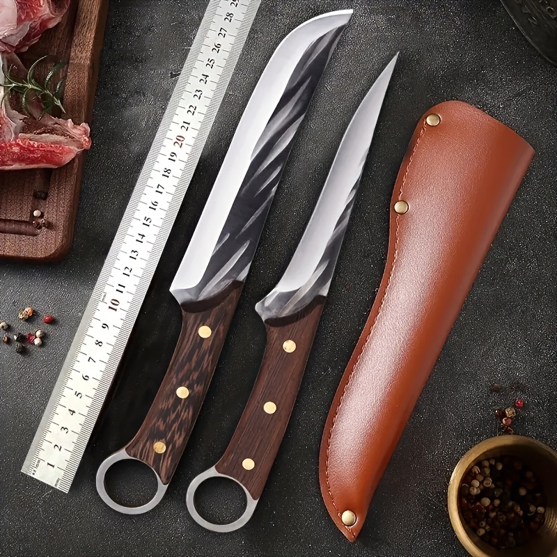 Professional Forged Boning Knife Meat Cleaver Fishing Knife - Temu