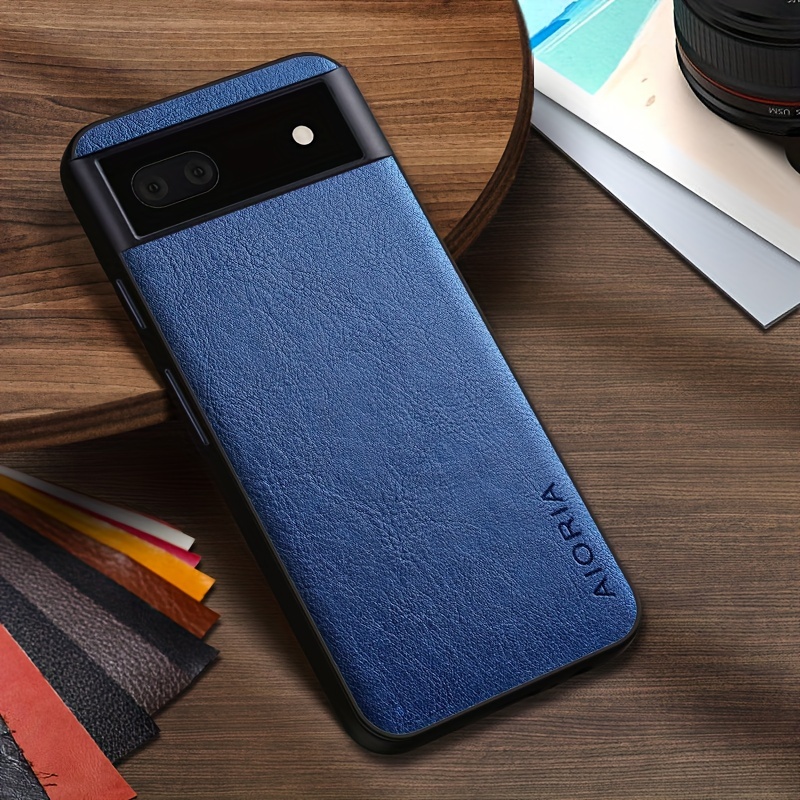 Case Google Pixel 6a Luxury Artificial Leather Business - Temu