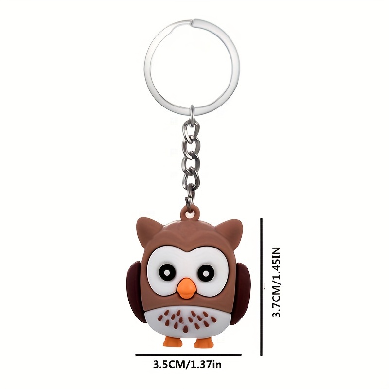 1pc Girls Key Chain Creative Owl Cute Animal Key Pendant - Kid's Fashion -  Temu Australia