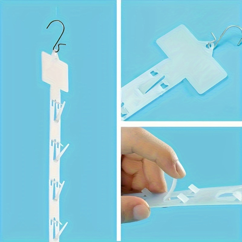 

10 Display Strips, Thickened Plastic Hanging Display Strips , Hanging Product Strips, Product Display For Retail Displays,