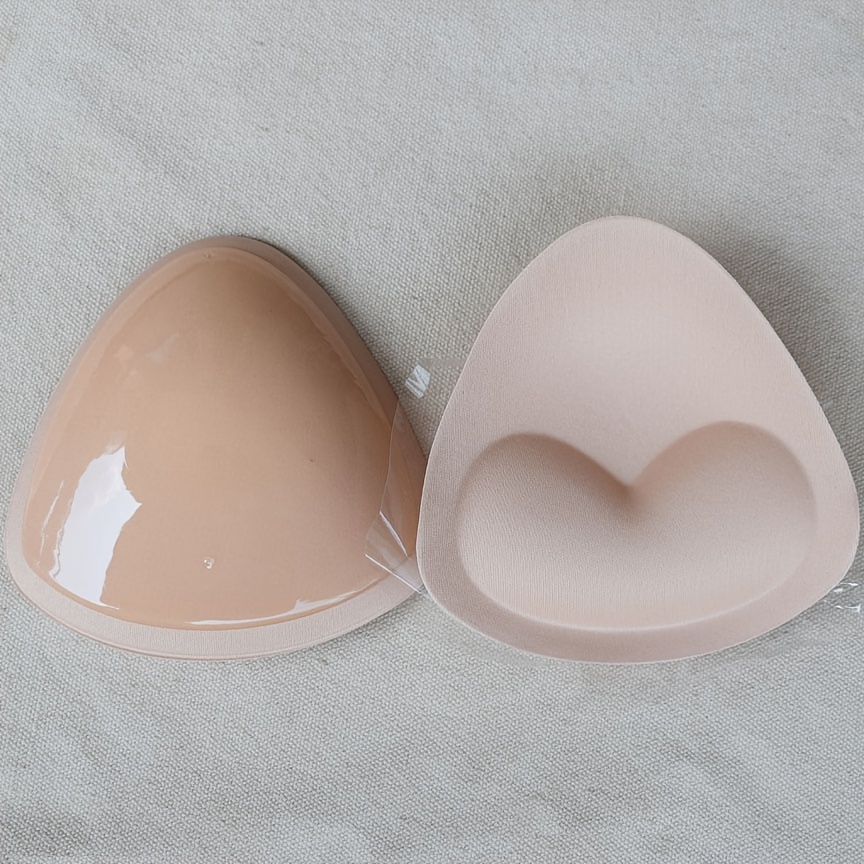 Lowest price】Thick Silicone Bra Inserts, Breast Gel Pads Chest
