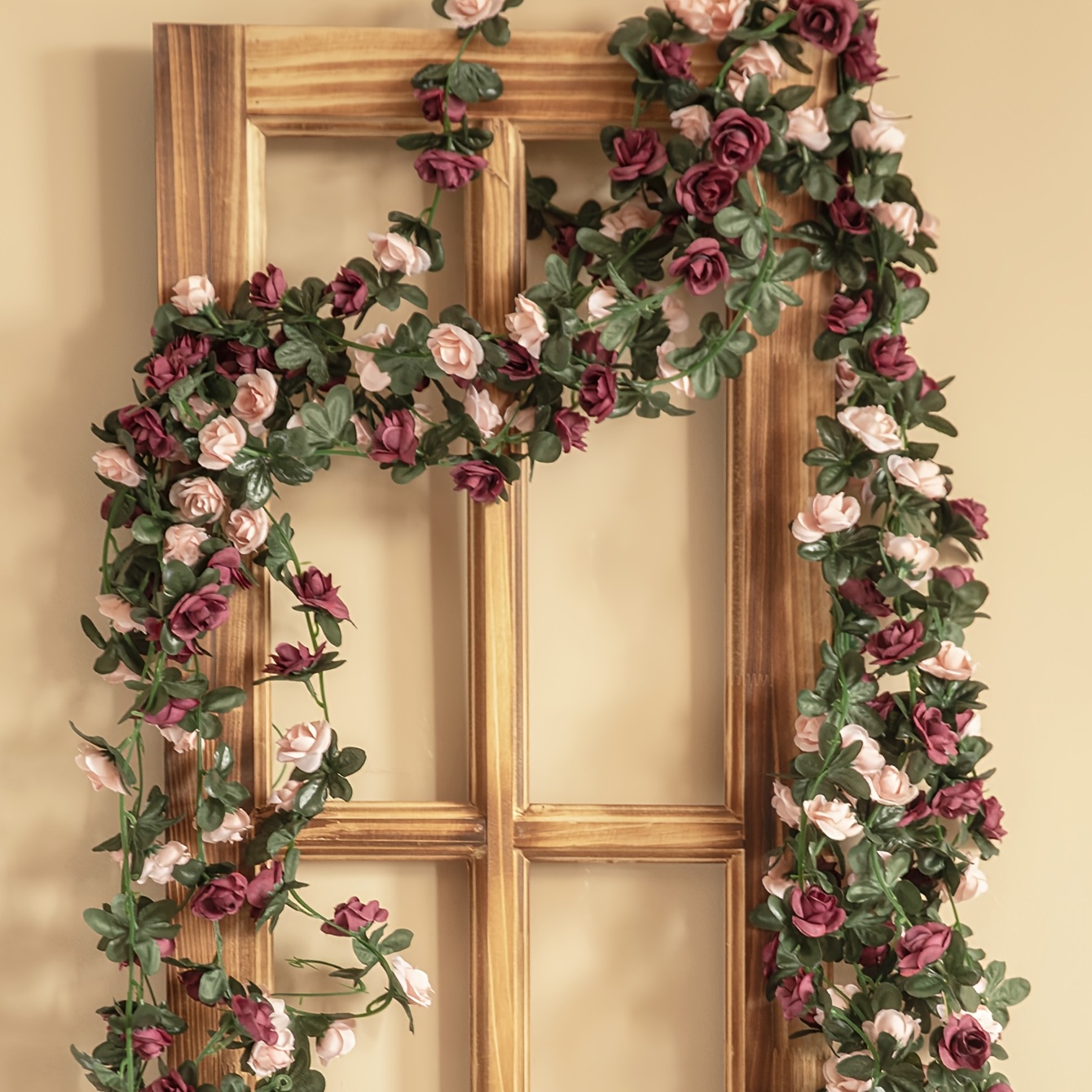 Hanging Faux Garland Wedding Fake Fake Vine Flower Artificial