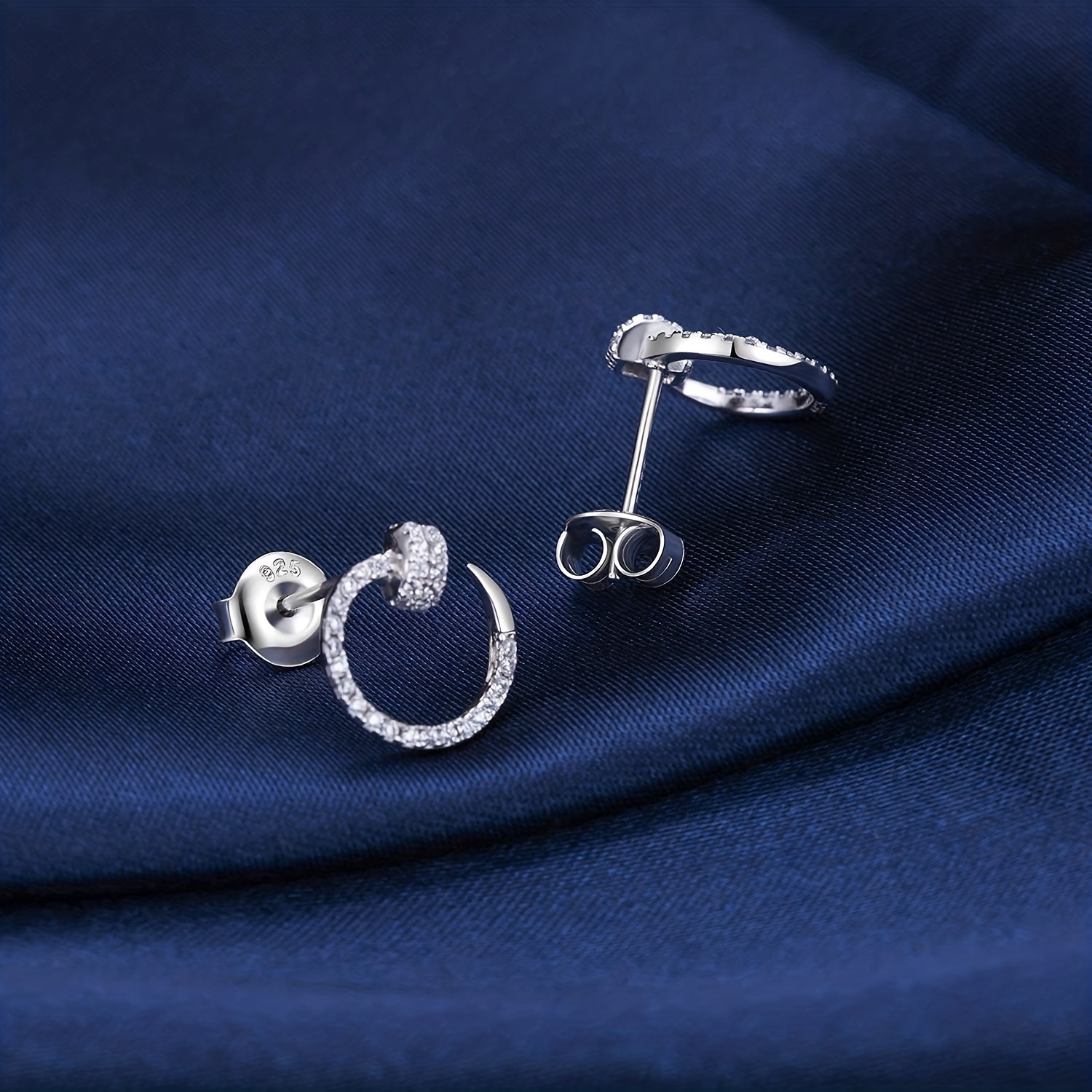 Locking Earring Backs For Studs Hypoallergenic - Temu