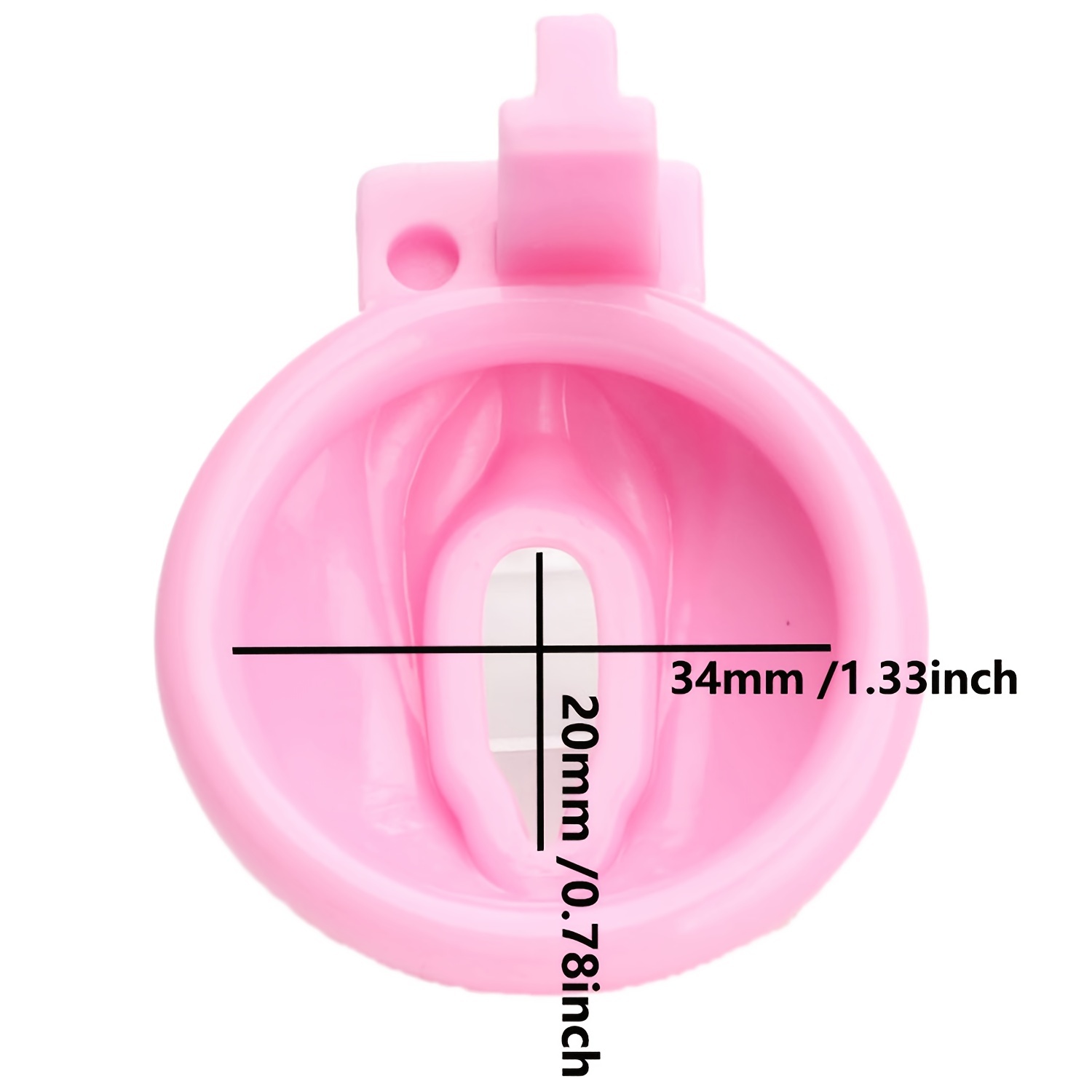1pc Male Cock Cage Chastity Device Lightweight Chastity Cage