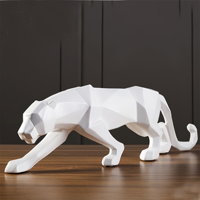 Leopard Statue Figurine Modern Abstract – PREMIER CHOICE PRODUCTS