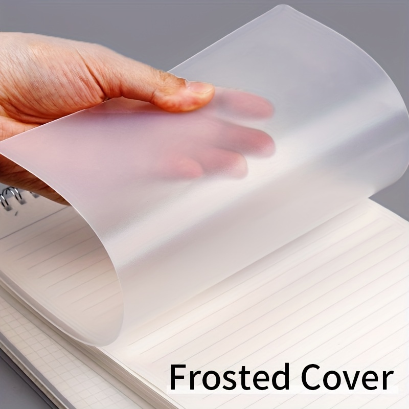 80 Sheets Coil Notebook PP Cover Horizontal Line Grid Hardcover Waterproof A5 B5