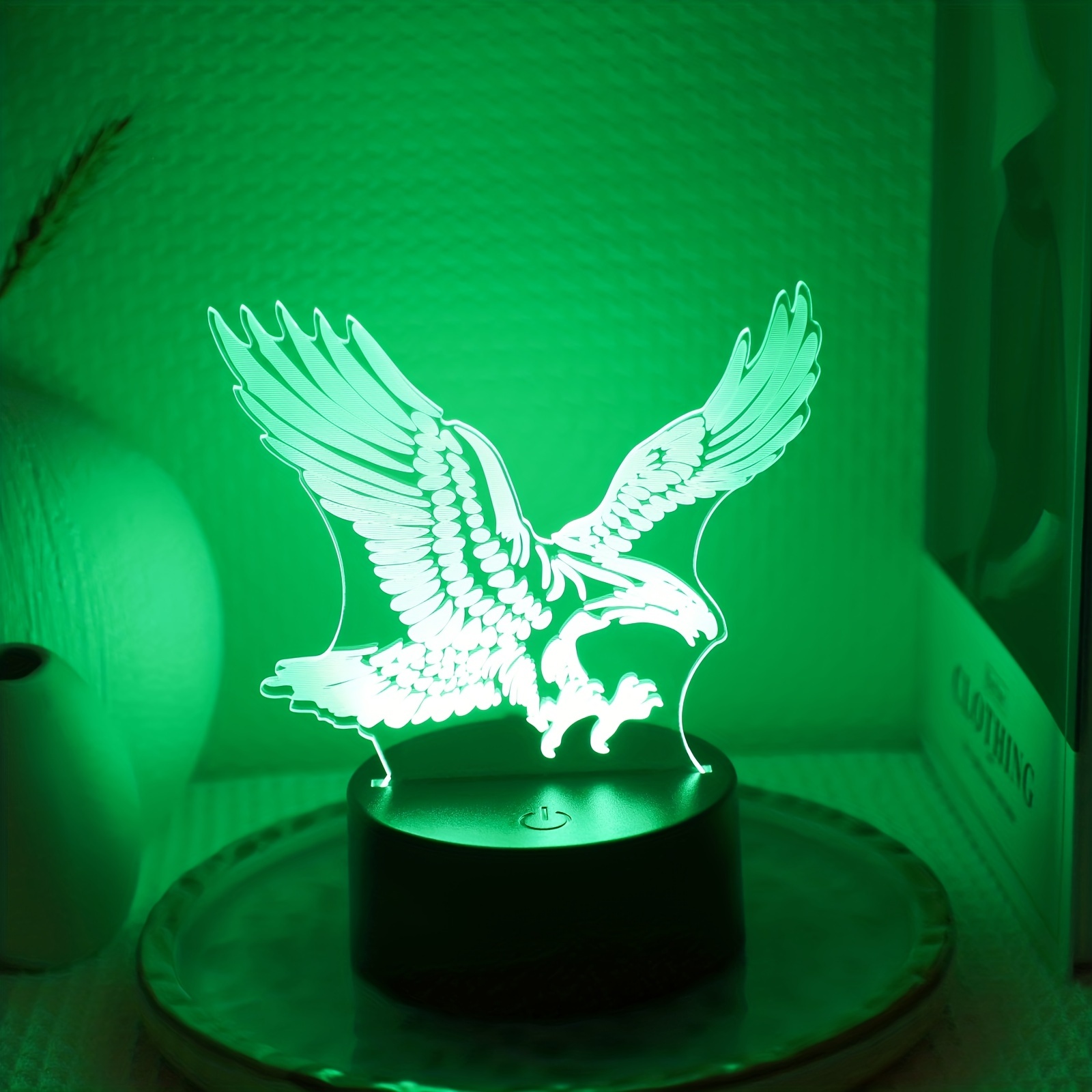 Creative 3d Night Light Cracked Colorful Motocross - Temu