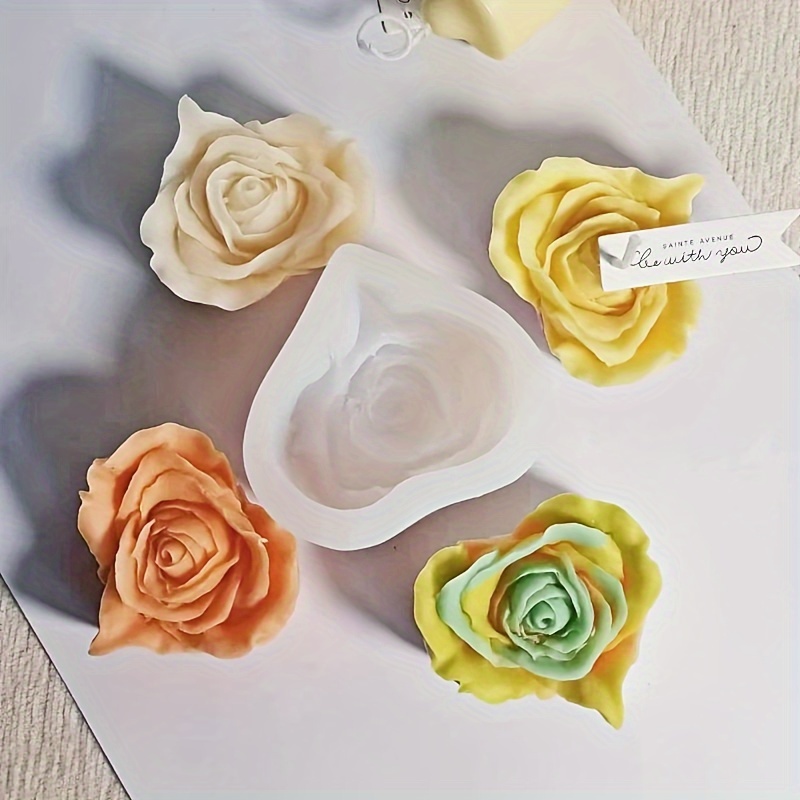 Rose Resin Molds Resin Epoxy Rose Flower Silicone Molds The - Temu