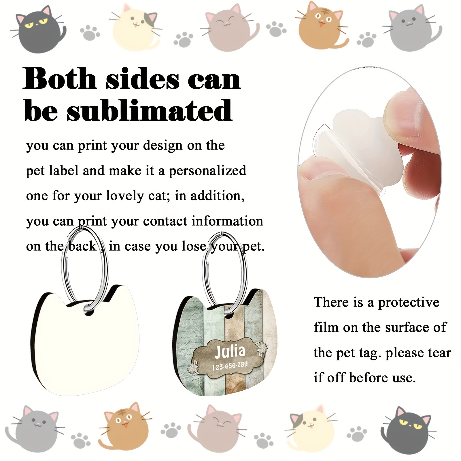 Pusheen Labels - Various Designs