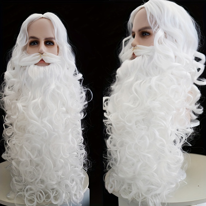 Perruque et barbe Père Noël Adulte