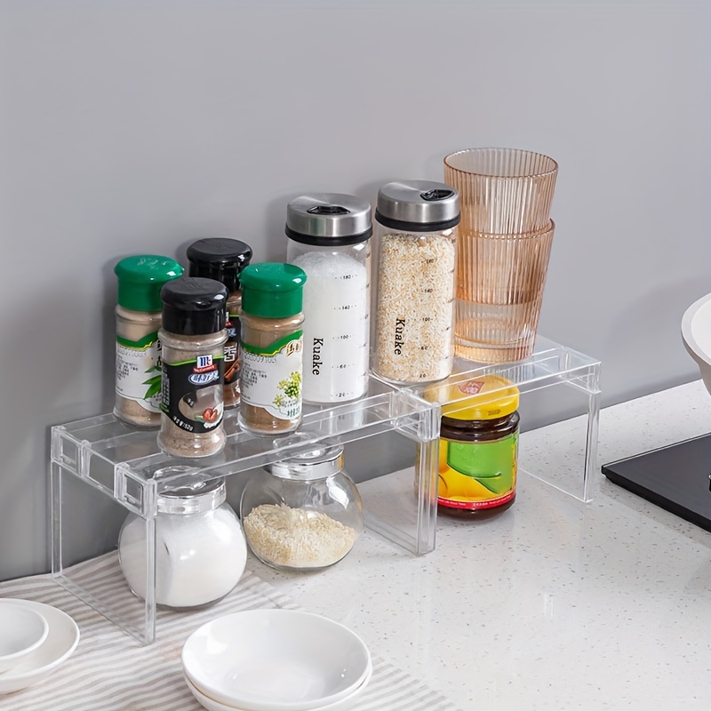 Small Kitchen Multi-layer Rack, Cabinet Divider, Layered Finishing