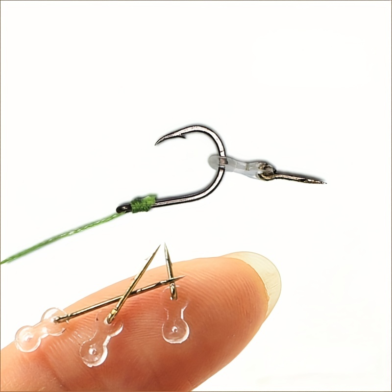 Carp Fishing Hook Silicone Rubber Ring Straight Handle Bait - Temu