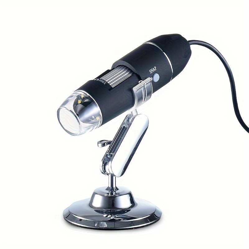 Achetez 60-120x Kids Science Microscope Jouet Éducatif Mini Microscope  Portable Avec Des Enfants LED Light Outdoor - Blanche de Chine
