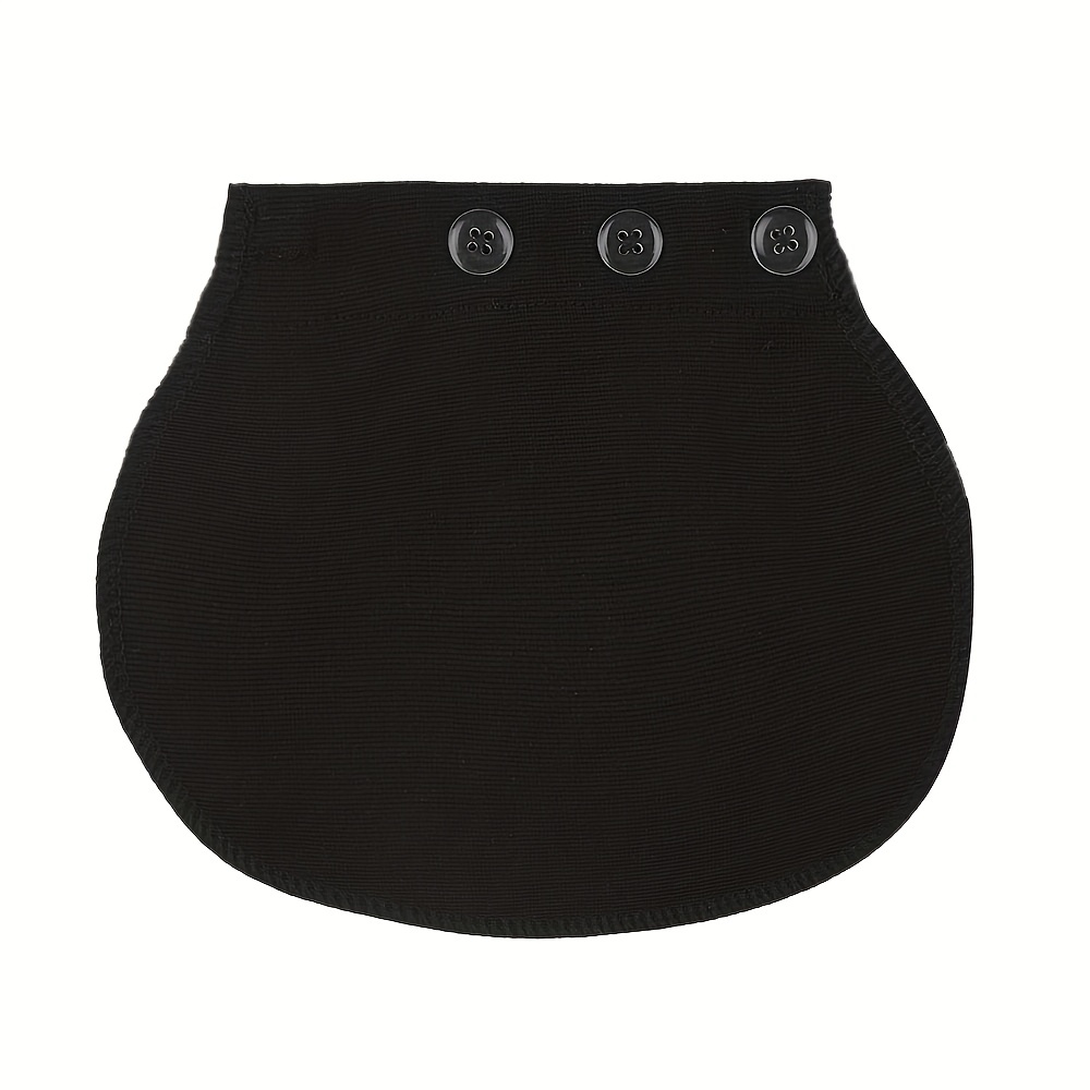 Elastic Pants/Skirt Extenders (Black, White, Khaki) for Maternity