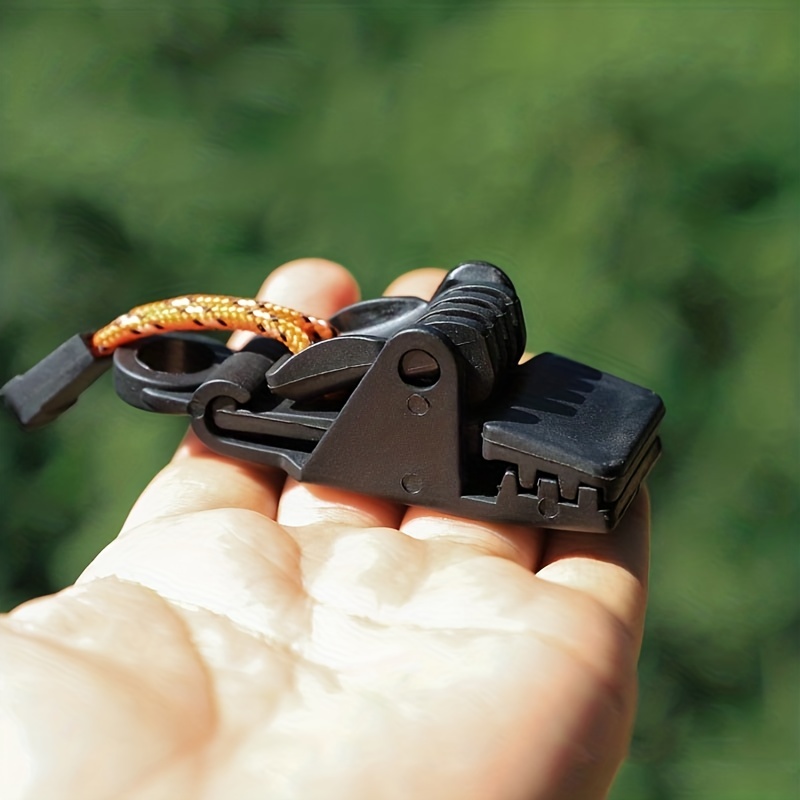 2pcs Tent Canopy Clips, Reinforced Windproof Plastic Clip