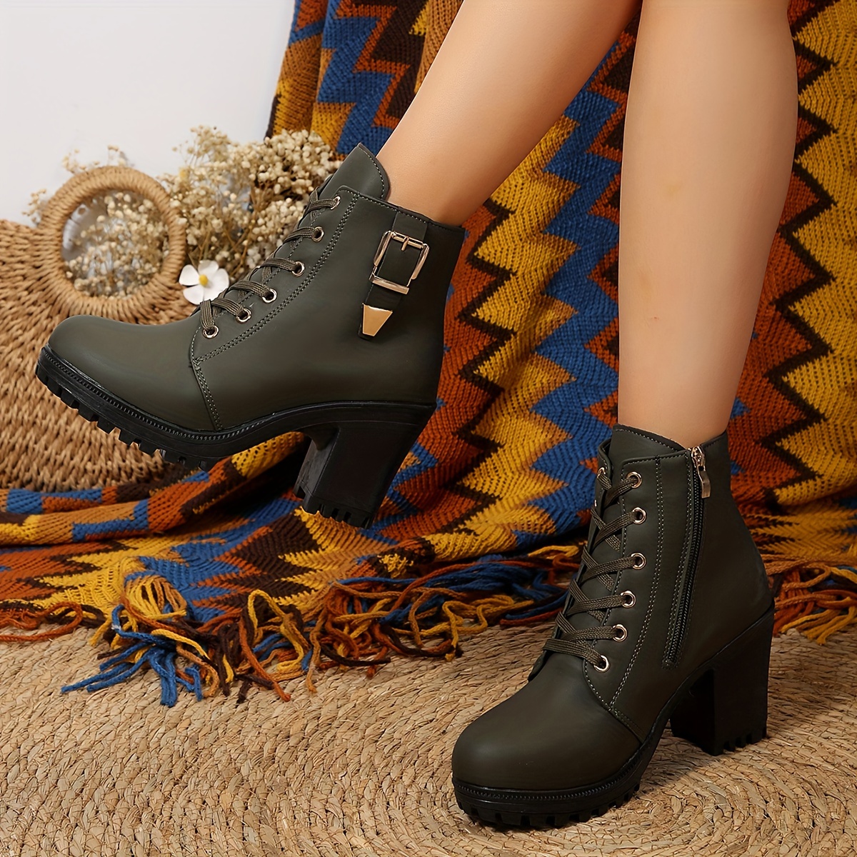 Botas mujer poco online tacon