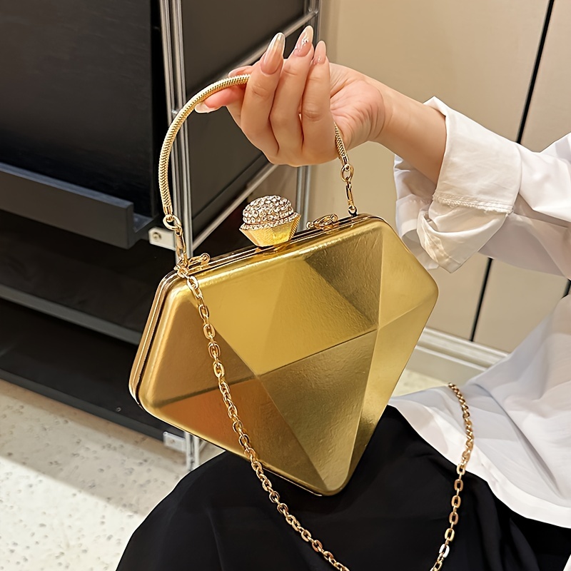 Crystal Rhinestones Diamond Woven Handmade Bag Strap For Handbag