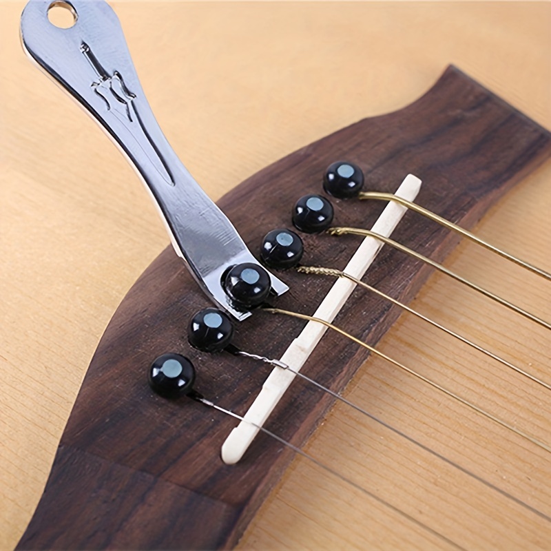 Lot de 4 outils de luthier pour guitare, règle d'encoche de manche de  guitare, règle de jauge de corde, manche de guitare à bord droit cranté :  : Instruments de musique et