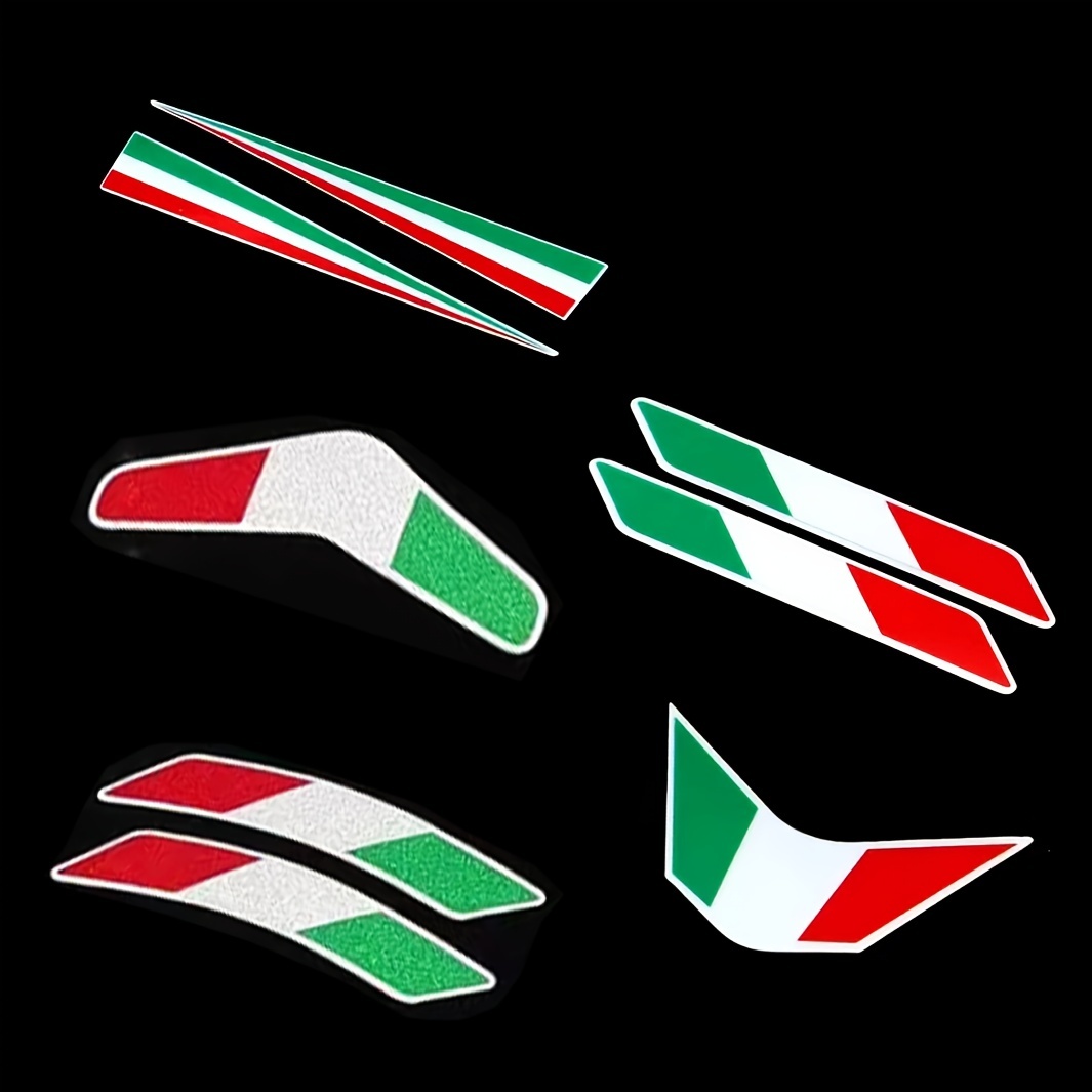 Stickers Targa Catarifrangenti Bandiera Italia Flag Sticker Reflective Car  License Plate per Auto Moto 1 Kit -  Israel