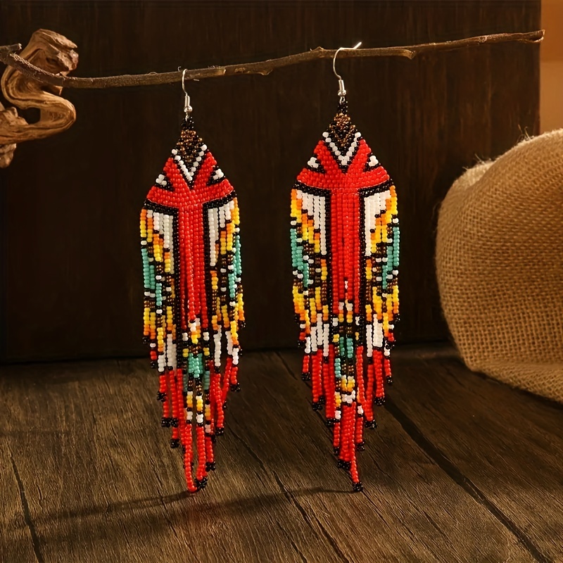 Aretes Borlas Para Mujer Y Niñas, Hechos A Mano.