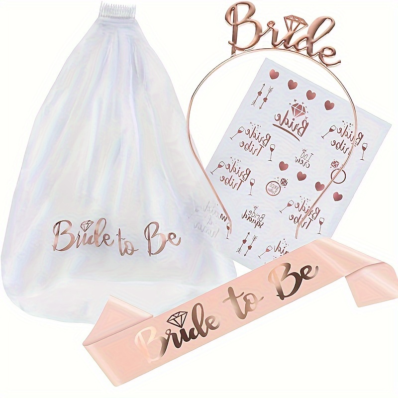 Bridal Shower Veil Hen Party Accessories