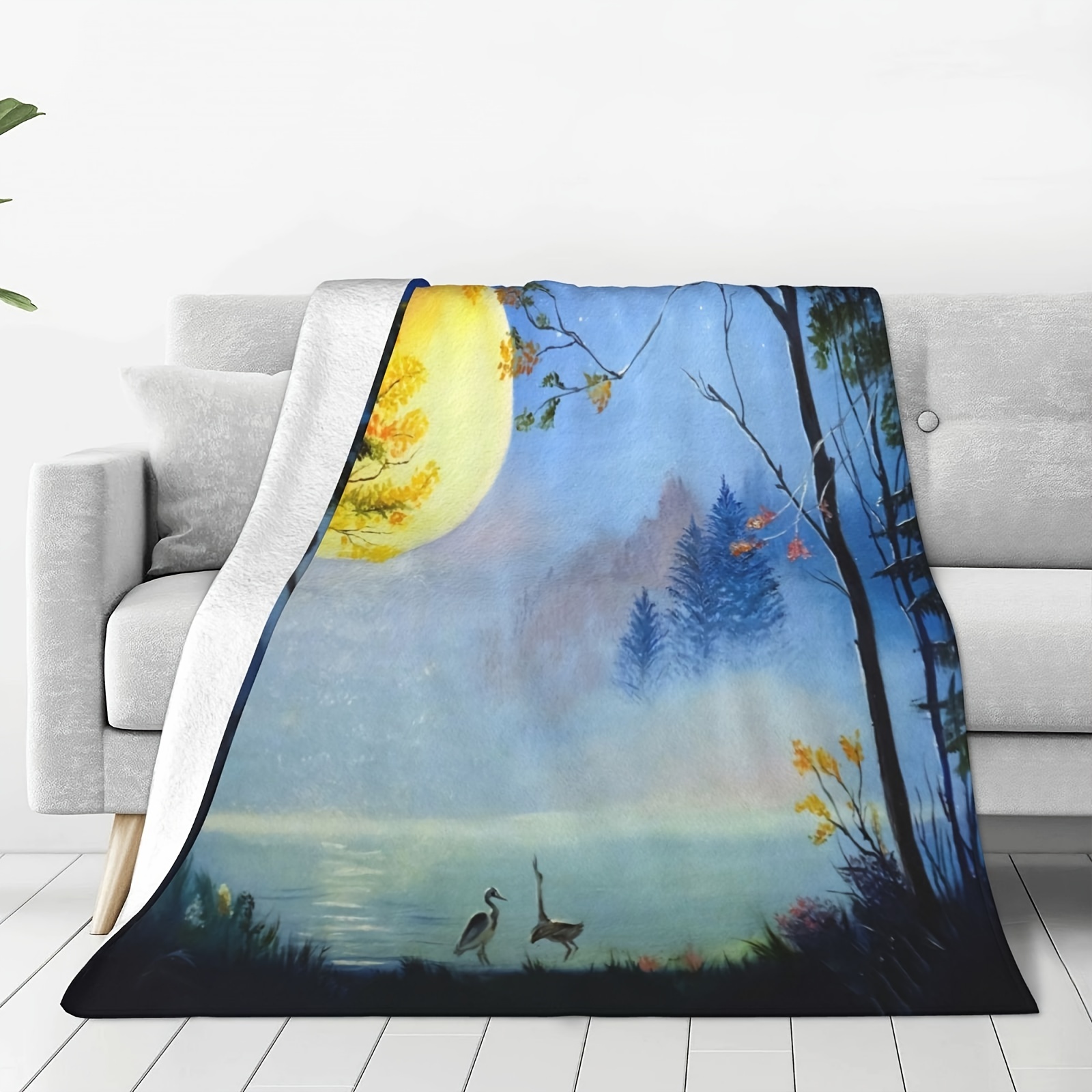 Blankets Throws Moon Temu