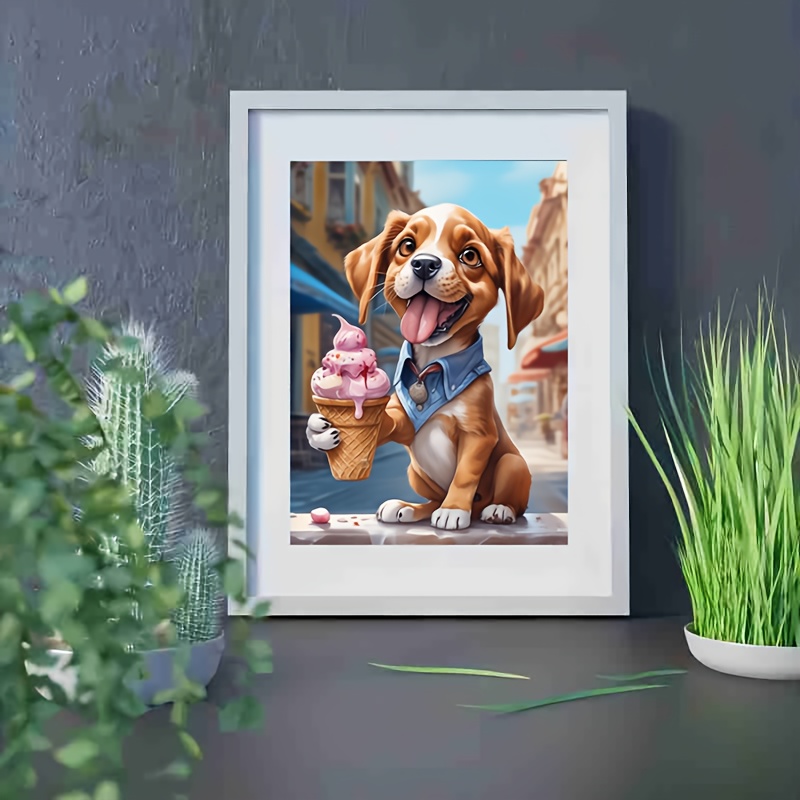 Dog Diamond Painting - Temu