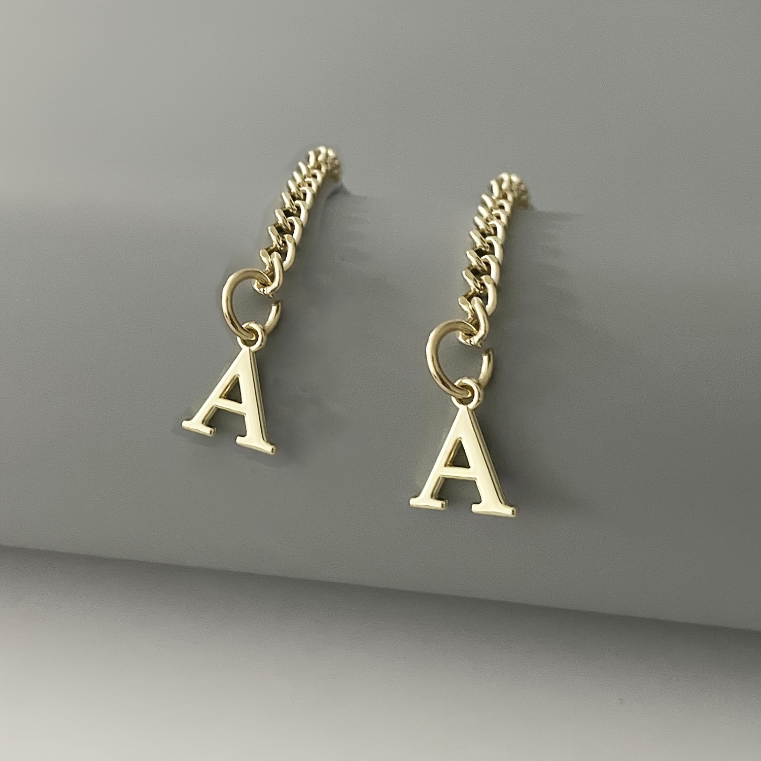  2PCS A Letter Charm Accessories for Stanley Cup