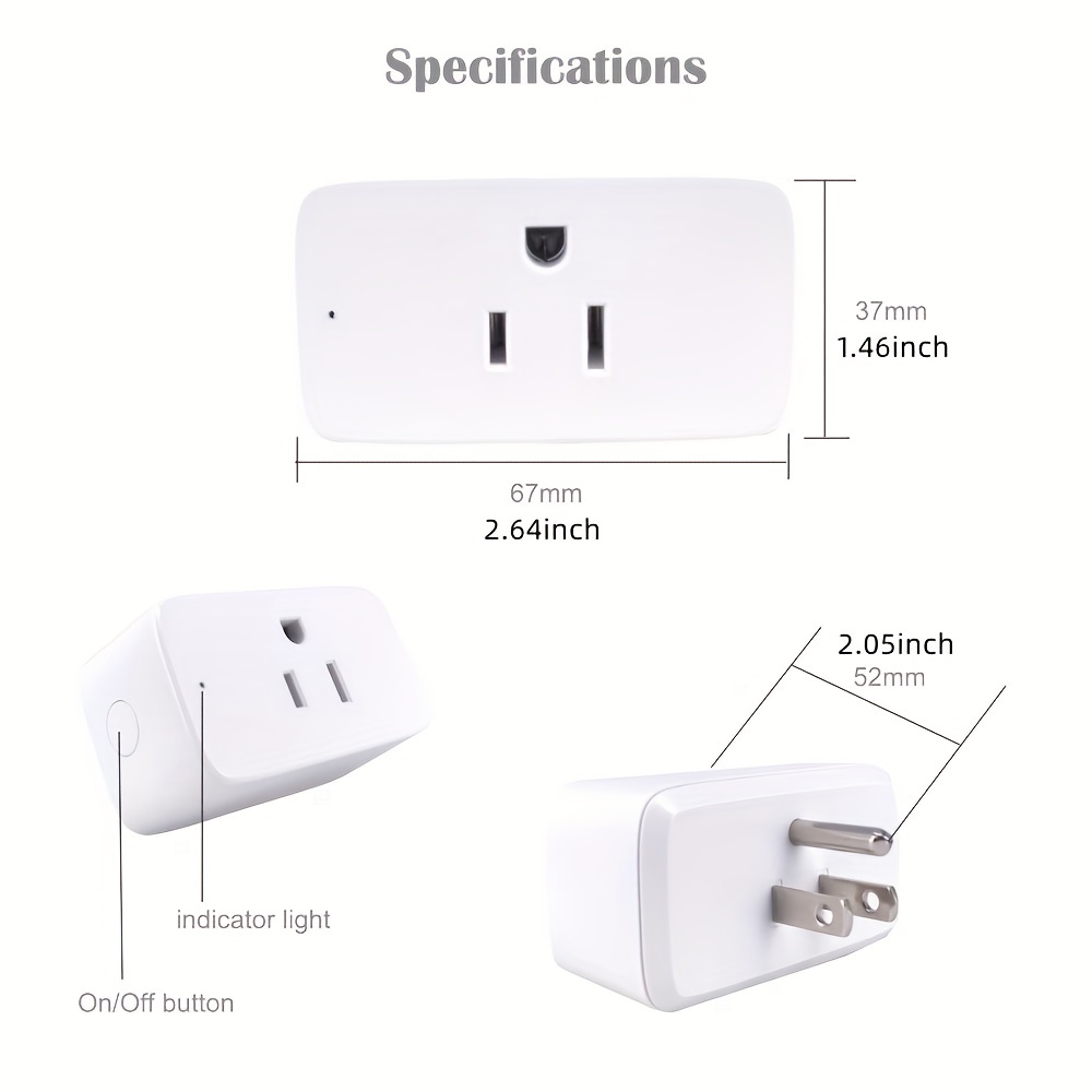 Wireless Remote Control Outlet, Plug-in Remote Light Switch